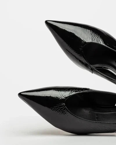 STILETTO MONACO EN CUERO GLOSS